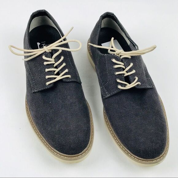 The Rail Xander Plain Toe Derby Canvas Oxfords - Picture 1 of 8